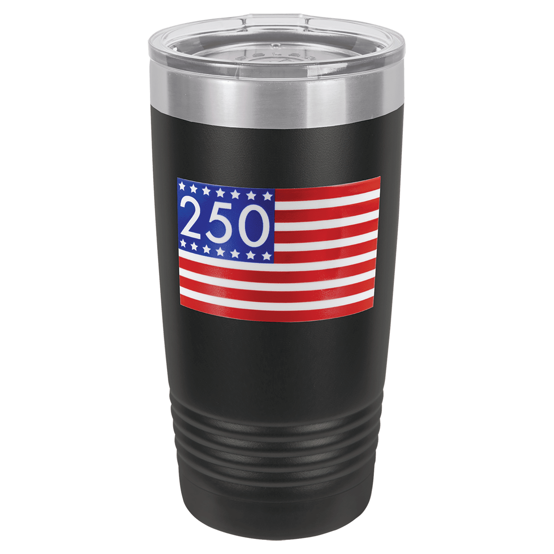 Polar Camel Stars and Stripes 250 UV DTF Sticker Tumbler