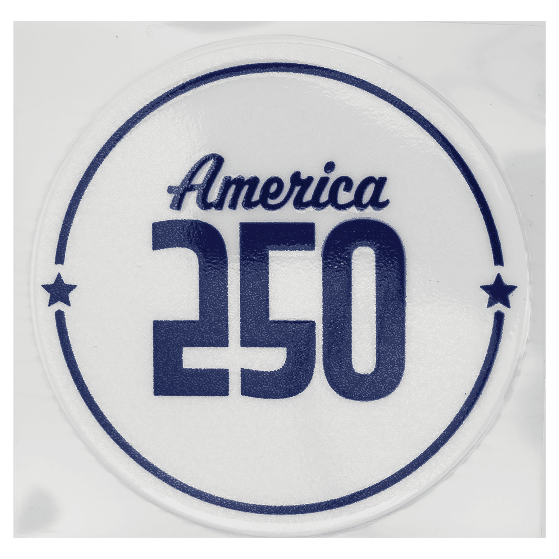 Circle 250 America UV DTF Sticker