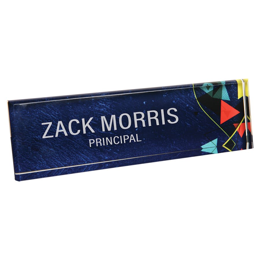 Artiste Acrylic Name Bar