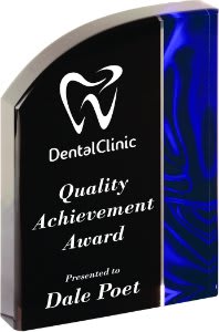Wave Velvet Acrylic Award
