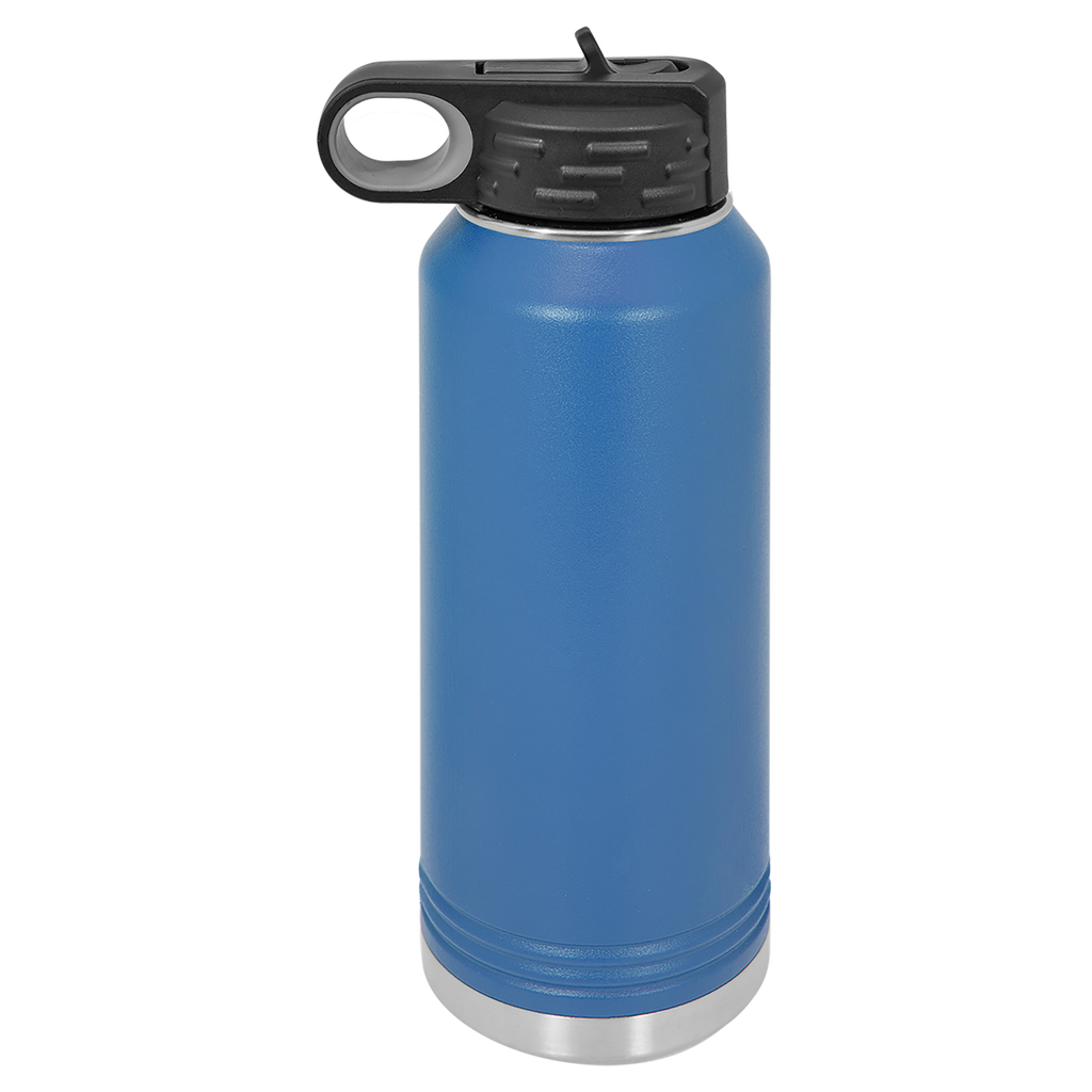 32 oz Water Bottle - Customizable Bottle with Flip Lid