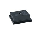 Centerhole Countersunk Weighted Plastic Base with Step Edge