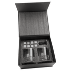 Luxury Whiskey Set: Glasses, Coasters & Reusable Chilling Stones Gift Box