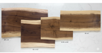 Walnut Cutting & Charcuterie Board - Live Edge