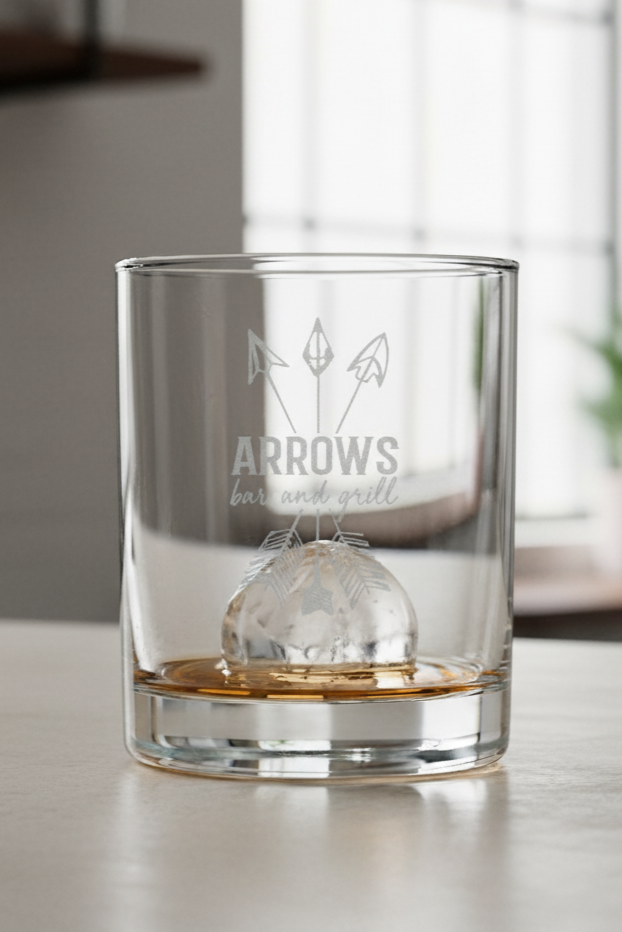 13.5 oz Polar Camel Whiskey Glass - Personalized Elegance