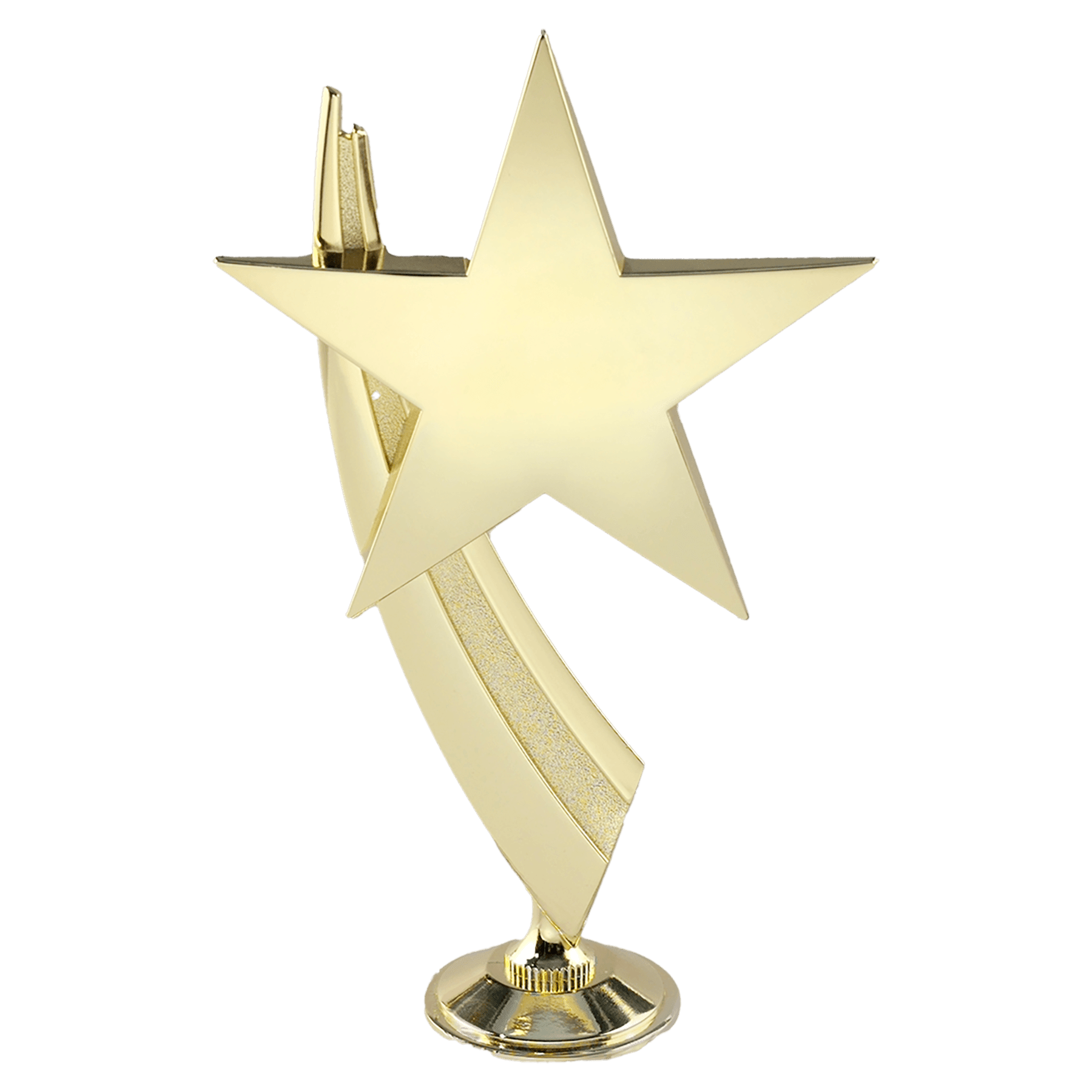 Gold Star Casting with Sweep and Mounting Stud