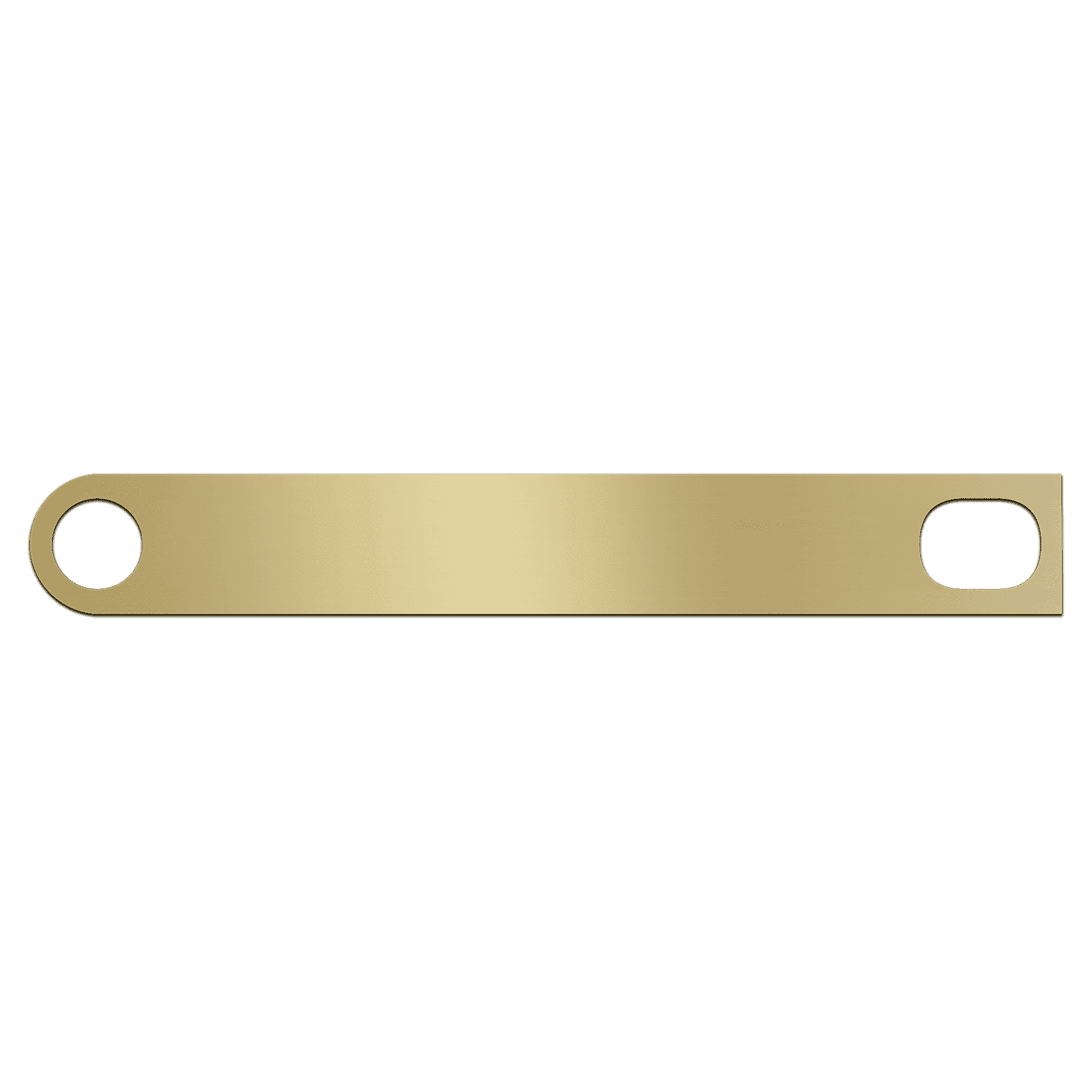 Brushed Brass Gavel Band