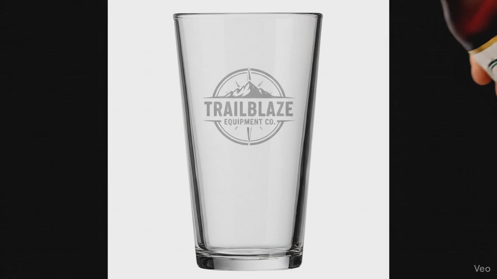 Custom Engraved 16oz Pint Mixing Glass