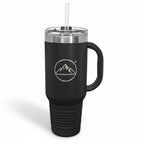 32oz Insulated Tumbler with Straw | Personalized Logo Design Travel Mug