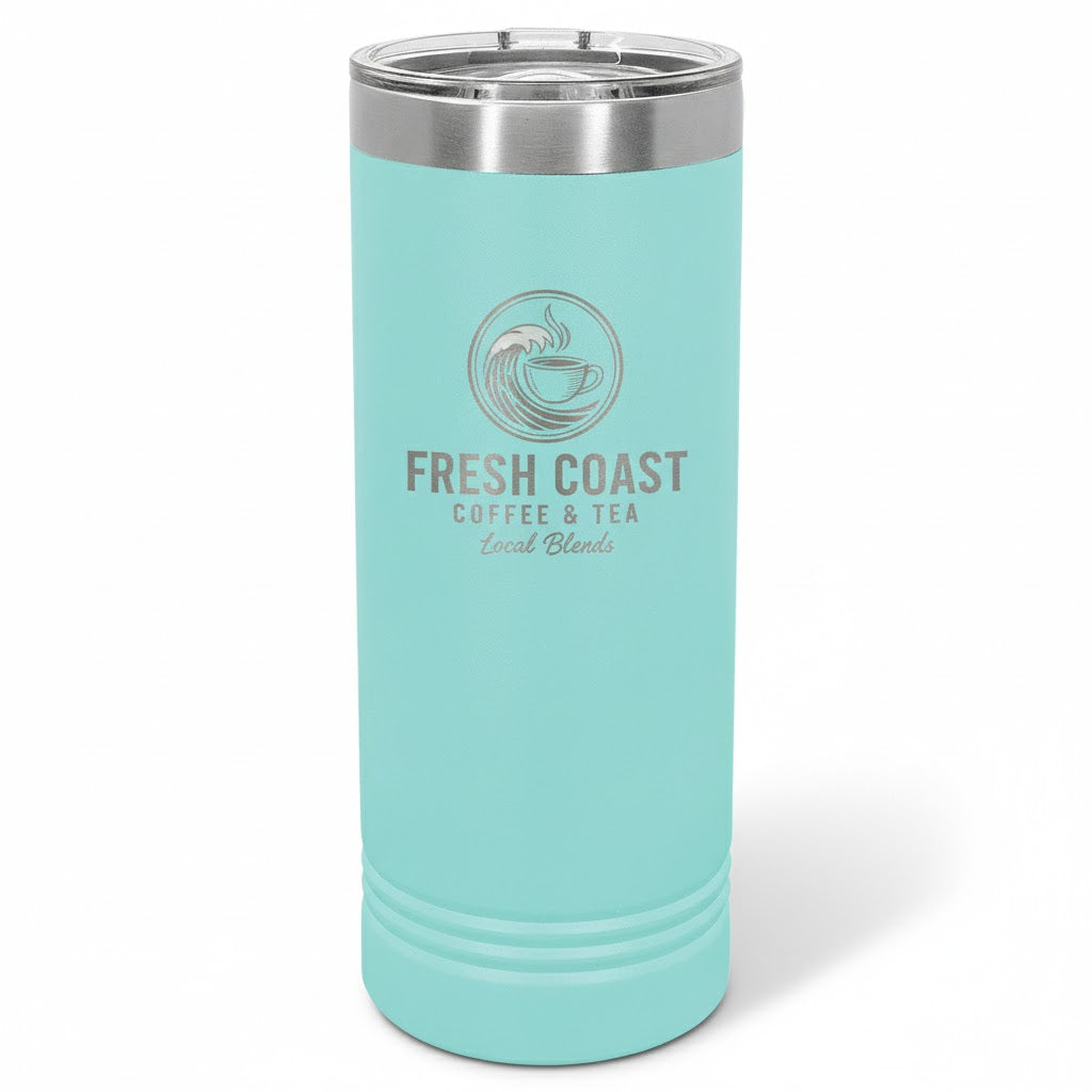 22 oz. Polar Camel Skinny Tumbler with Slider Lid – Stylish Insulated Drinkware Gift