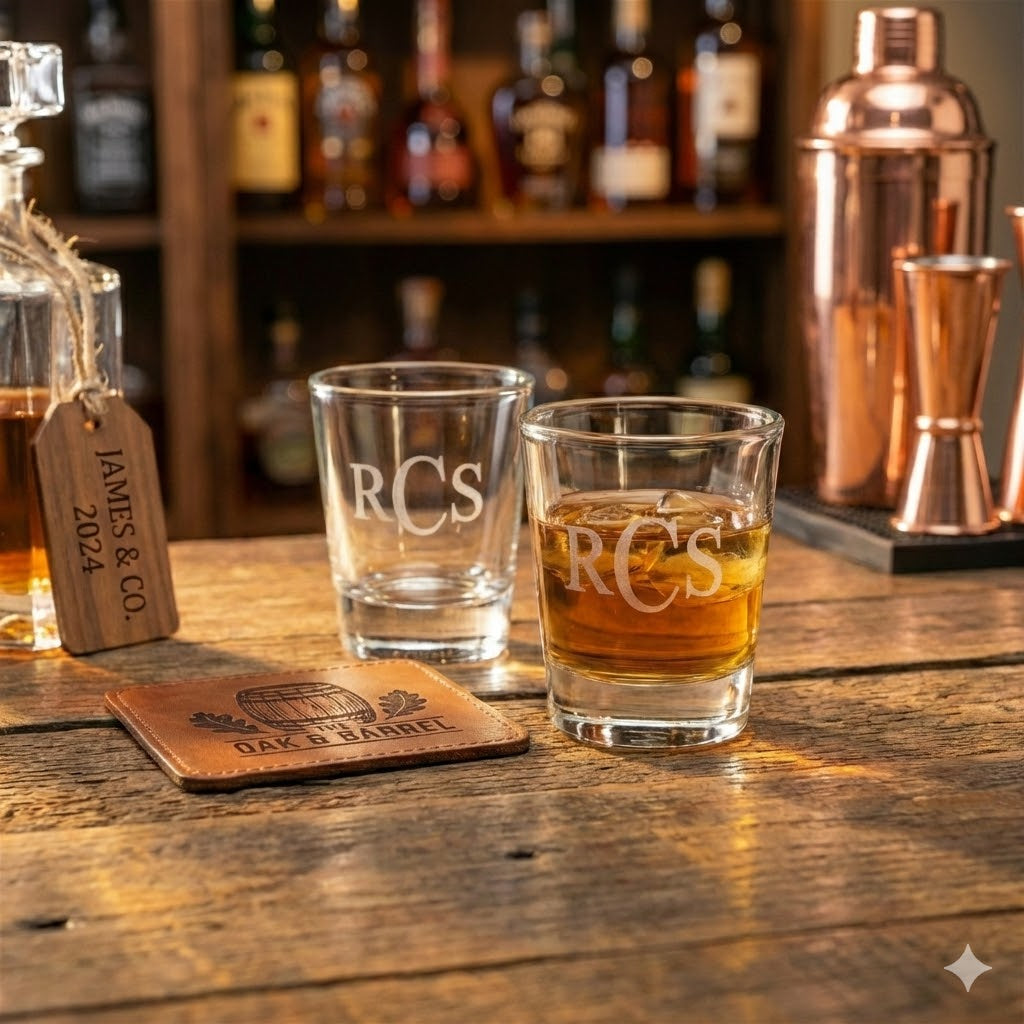 Premium 1.7 oz Custom Shot Glass