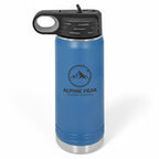 32 oz Water Bottle - Customizable Bottle with Flip Lid