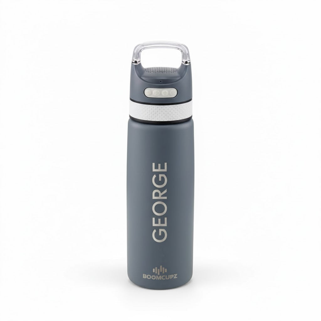 Custom Engraved Sportz 550 Bluetooth Speaker Bottle – 19 oz Insulated Stainless Steel