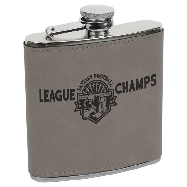 Leatherette Flask - Image 6