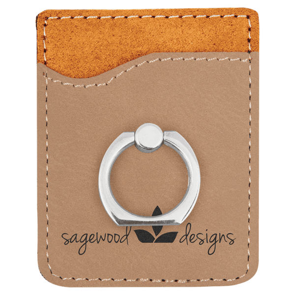 1" Wide Phone Wallet with Ring