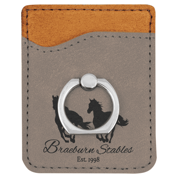 1" Wide Phone Wallet with Ring - Image 5