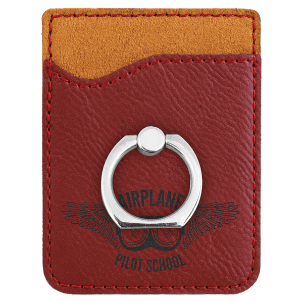 1" Wide Phone Wallet with Ring - Image 6