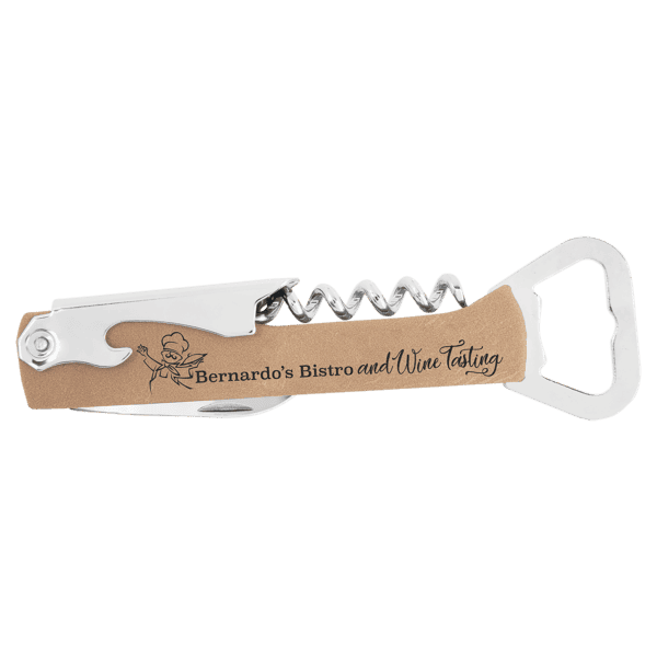 4" Long Corkscrew Wine Bottle Opener