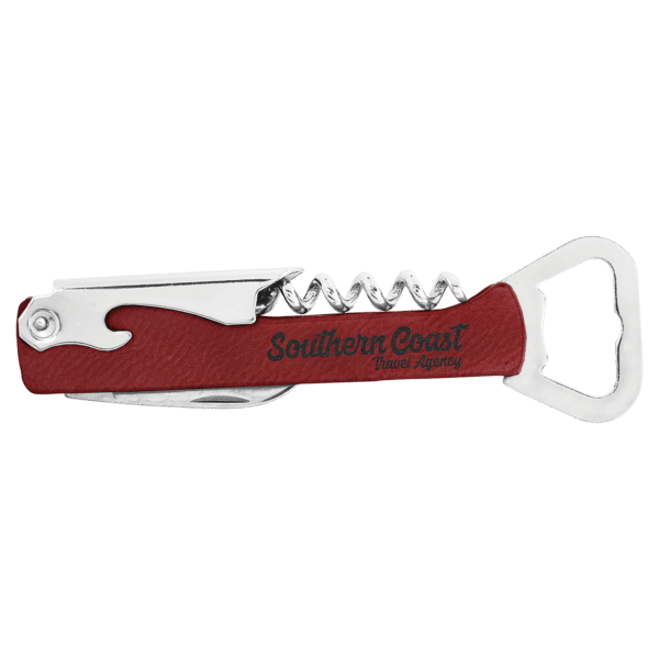 4" Long Corkscrew Wine Bottle Opener - Image 9