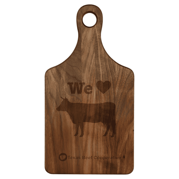 Paddle Cutting Board - Walnut 13.5" x 7" - Image 2