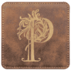 4x4 Leatherette Coaster - Square - Image 11