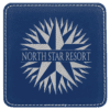 4x4 Leatherette Coaster - Square - Image 13