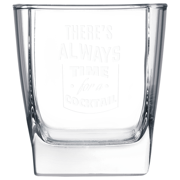 10.5oz Whiskey Glass Square