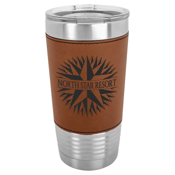 20oz Leatherette Tumbler - Image 5