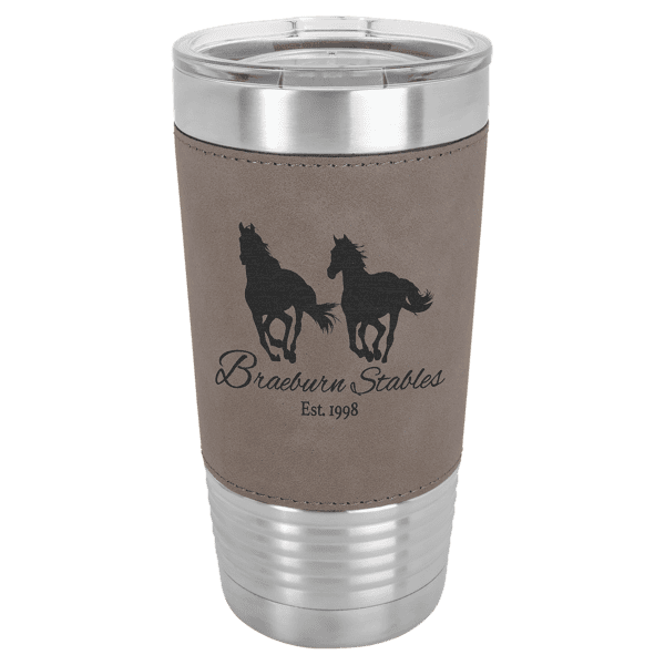 20oz Leatherette Tumbler - Image 6