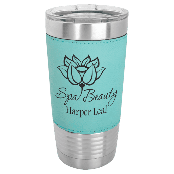 20oz Leatherette Tumbler - Image 10