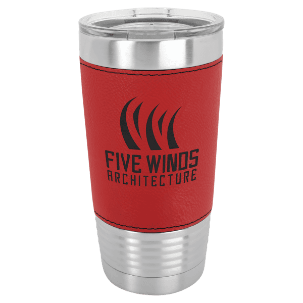 20oz Leatherette Tumbler - Image 12