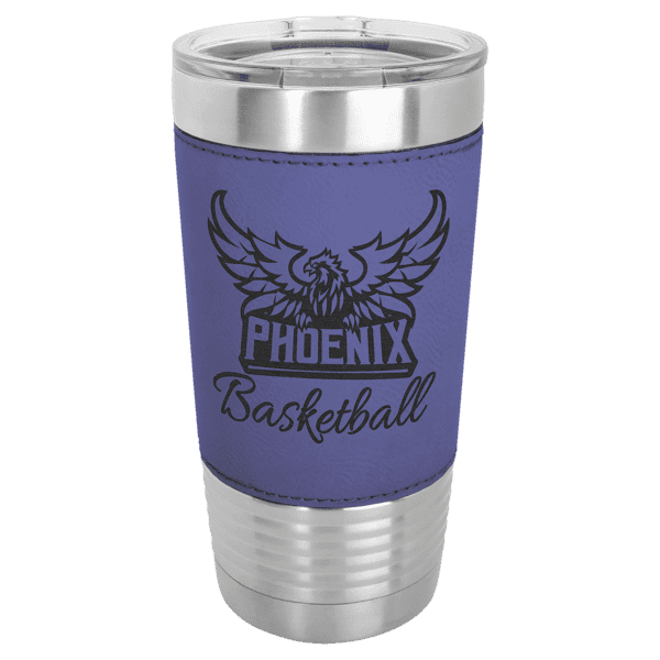 20oz Leatherette Tumbler - Image 14